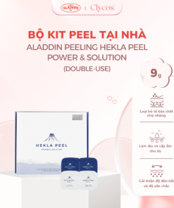 Bộ Kit Peel Tại Nhà Aladdin Peeling Hekla Peel Power & Solution Double-Use