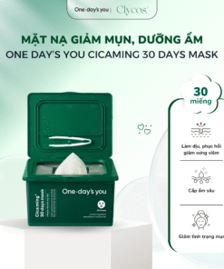 Mặt Nạ Giảm Mụn, Dưỡng Ẩm One Day’s You Cicaming 30 Days Mask