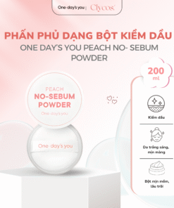 Phấn Phủ Dạng Bột Kiềm Dầu One Day’s You Peach No-Sebum Powder